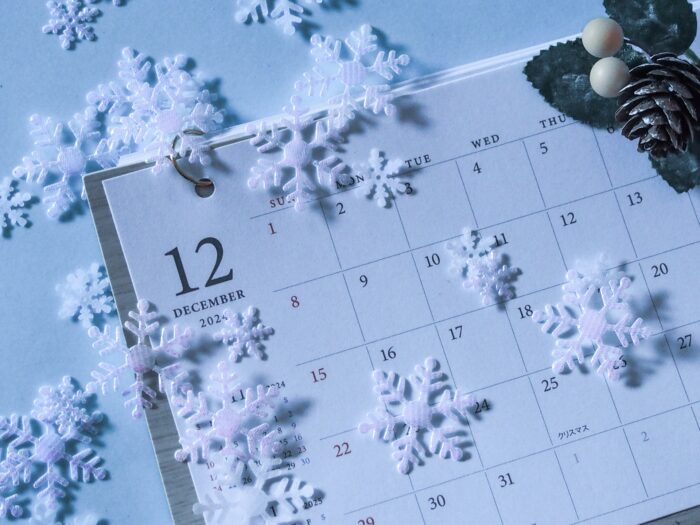 12月の開所日と予約状況をお知らせします　12月14日更新